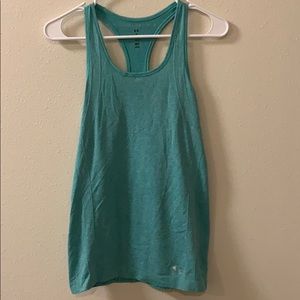 Aqua/teal Underarmour workout tank